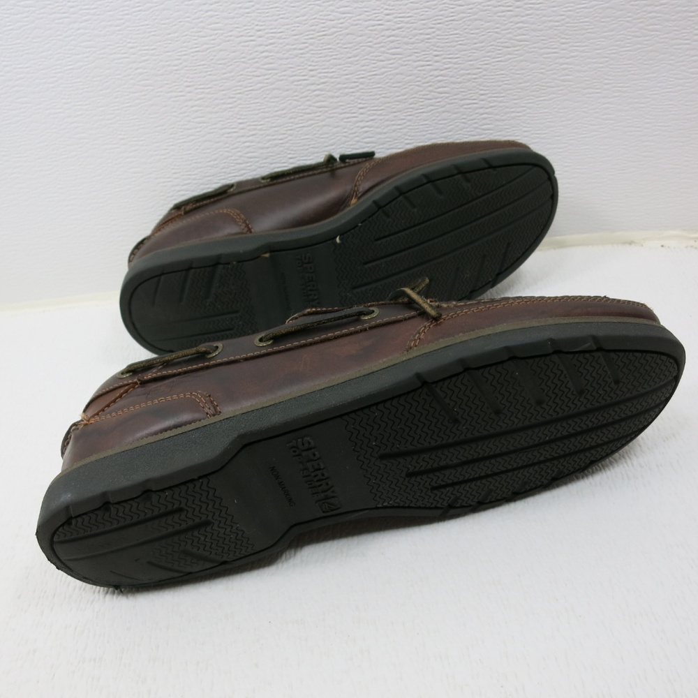 Sperry Oil Tanned Leather Casual Deck Boat Shoe 12 - Picture 3 of 6